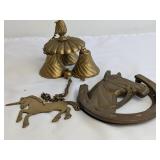 Brass Equestrian-Themed Items