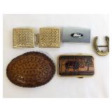 VTG Western & Themed Belt Buckles