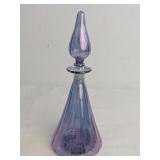 Iridescent Glass Perfume Bottle