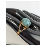 GP Sterling Gemstone Cocktail Ring