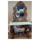 Italian Louis Philippe Style Mahogany Console