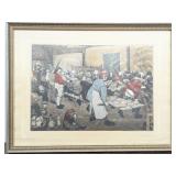 George Holzer, Multicoloured Copper Etching on Sil