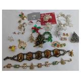 Holiday & Winter-Themed Costume Jewelry