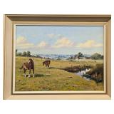 Terrence Bell, Rural Landscape with Horses