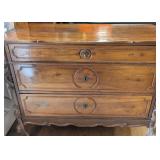 Italian Baroque style walnut commode