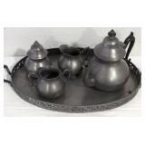Royal Holland Pewter tea & coffee set
