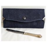 Italian .800 Silver-Handled Stainless Steel Knife