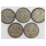 CA Silver 25-Cent Coins