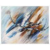 Abstract Expressionist Composition