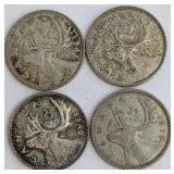 CA Silver 25-Cent Coins