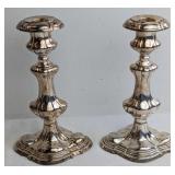 SP Rococo Style Baluster Candlesticks