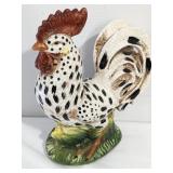 Ceramic Rooster Figurine