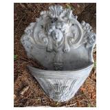 Cast Lead Wall Fountain