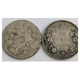 CA Silver 25-Cent Coins