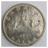 1956 Canada Silver Dollar
