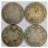 CA Silver 25 Cent Coins