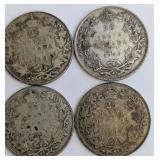 CA Silver 25 Cent Coins