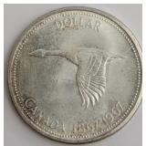 1967 Canada Silver Dollar