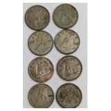 CA Elizabeth II Silver 10-Cent Coins