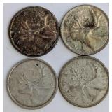 CA Silver 25-Cent Coins