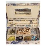 Costume Jewelry in Jewelry Box