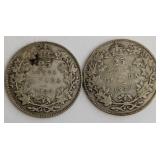 CA Silver 25-Cent Coins