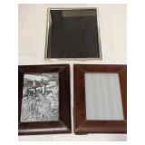 Leather a& Metal Picture Frames