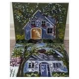 Impressionist Cottage Landscapes