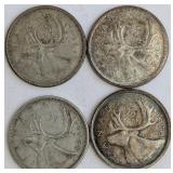 CA Silver 25-Cent Coins