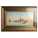 Umberto Ongania Venice, Watercolour