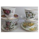 English Fine Bone China Teacups