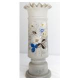 Victorian Bristol Opaque Glass Vase
