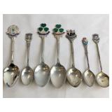 Silver Souvenir Spoons