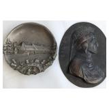 Two Relief Plaques
