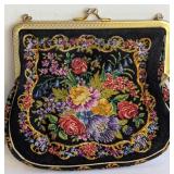 Philippe Original Floral Tapestry Handbag