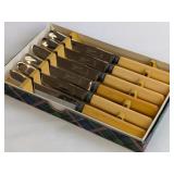 Sheffield stainless tea knives