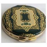 Stratton Enameled Powder Compact
