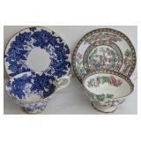 Coalport porcelain teacups