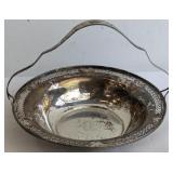 Sterling Swing Handled Bon Bon Basket