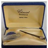 Cheviot Scottish Sterling Dirk Brooch