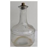 Victorian Glass Spirit Bottle