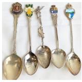 Sterling Souvenir Spoons