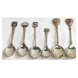 Silver Souvenir Spoons