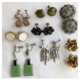 Costume Screw-Back Earrings