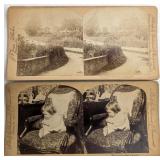 19th-C Stereoview Cards
