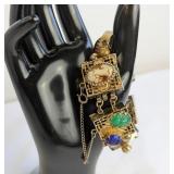Victorian Revival Style Slide Bracelet