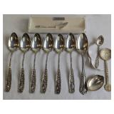 Sterling Flatware & Souvenir Spoons