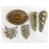 Costume Brooches & Dress Clips