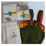 Whiting's Stationery, Pillowcases, & Felt Handbag
