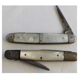 Antique M-O-P Pocket Knives